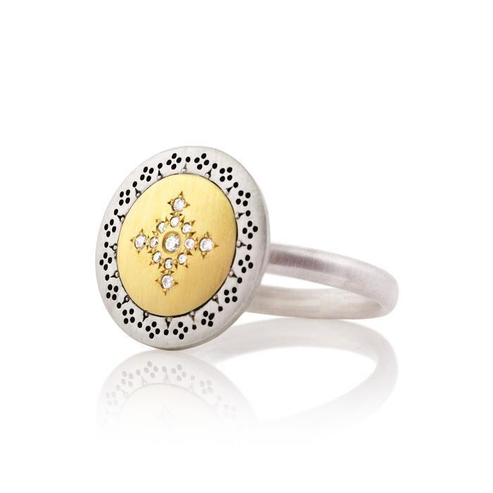 Diamond Round Seeds of Harmony Ring