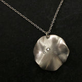 Round Ruffle Necklace