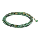 Sakoda Emerald Wrap Bracelet - Necklace