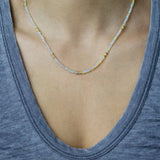 Peridot Coastline Necklace