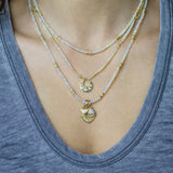 Peridot Coastline Necklace
