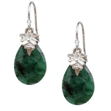 Emerald Lombard Earrings
