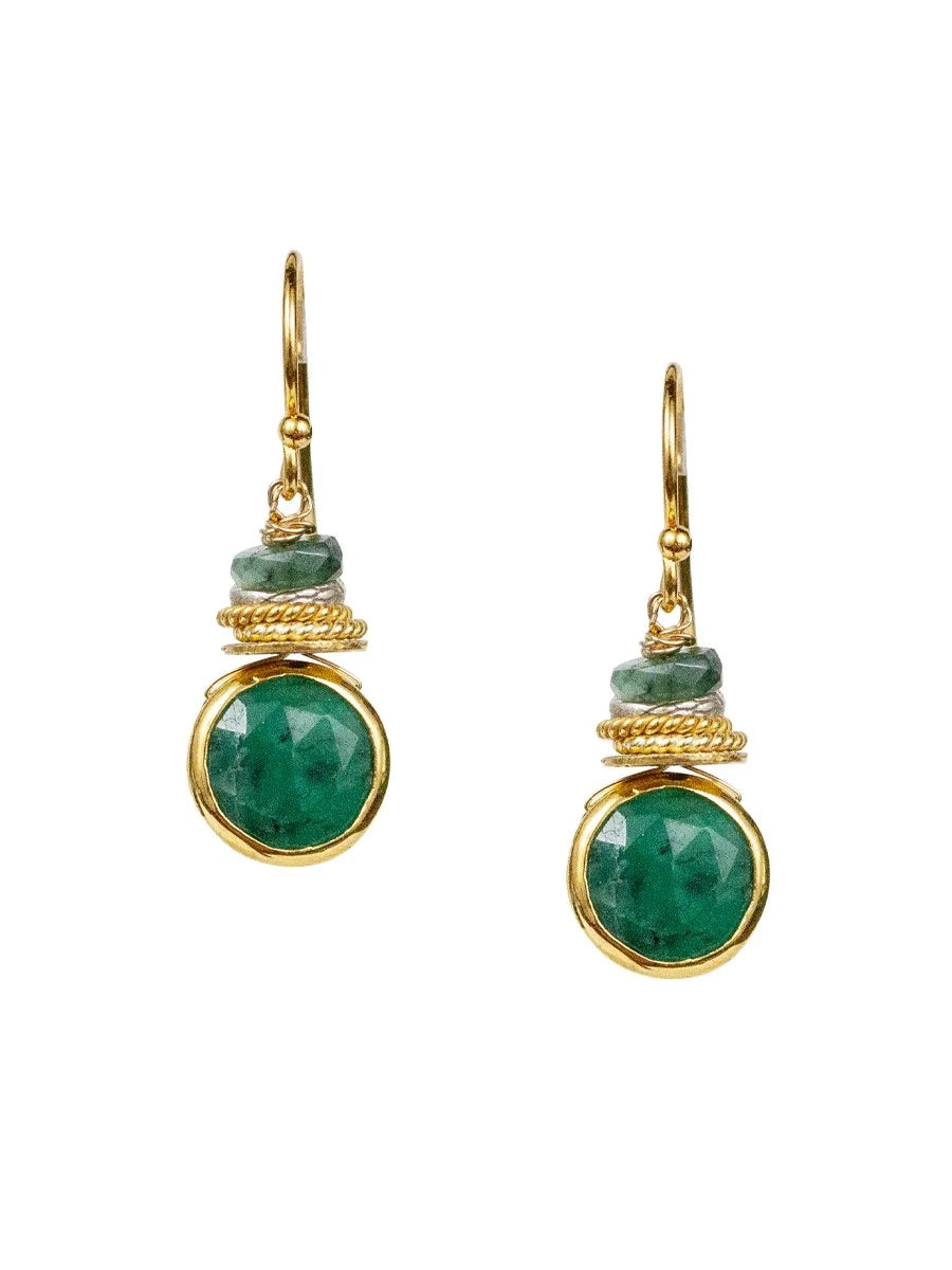 Emerald Dawn Earrings