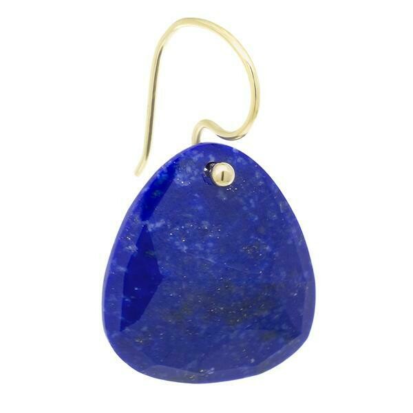 Lapis Trillium Drop Earrings
