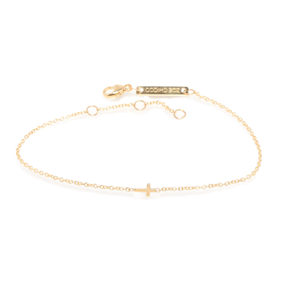 Itty Bitty Cross Bracelet