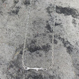 Small Twig Bar Paperclip Chain Choker