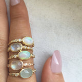 Freshwater Opal Ring