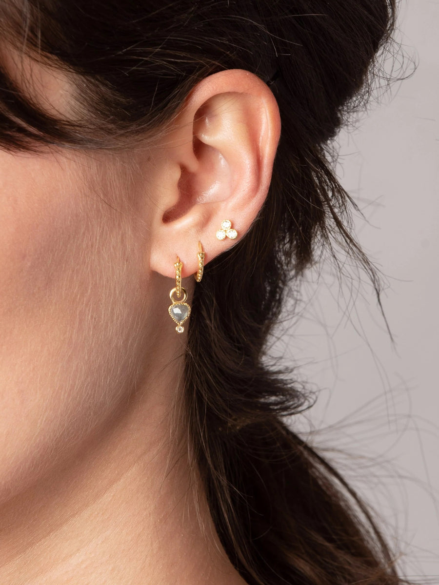 Turquoise Colette Hoops