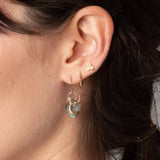 Turquoise Luna Earrings