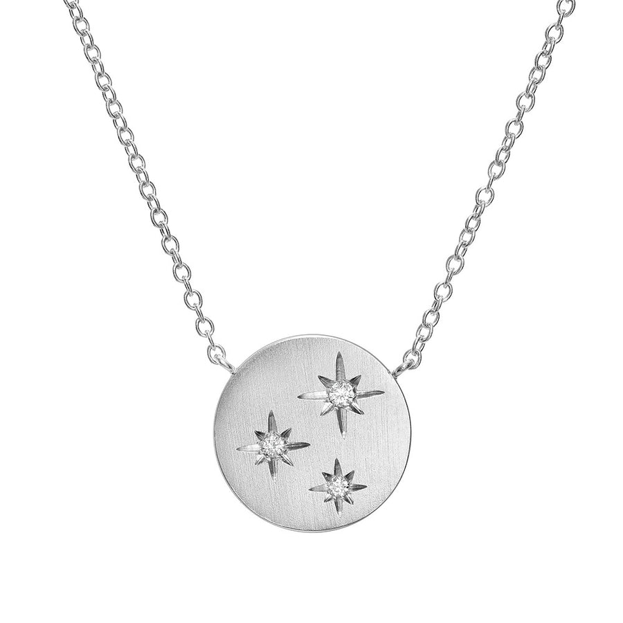 Mini Starry Disc Necklace