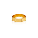 Octagon Stacking Ring - Gold