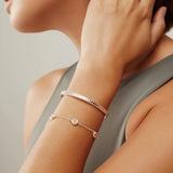 Dotted Stacking Cuff - Silver