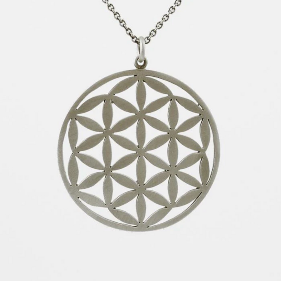 Cut-Out Flower Of Life Pendant