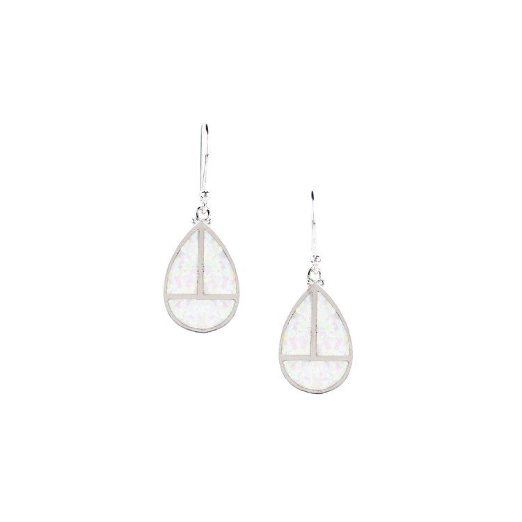 Opal Teardrop Earrings