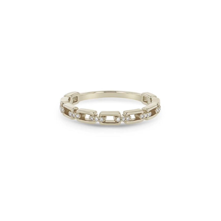 Diamond Rectangle Link Ring