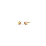 Itty Bitty Black & White Diamond Yin Yang Studs