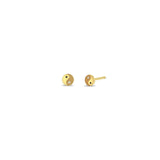 Itty Bitty Black & White Diamond Yin Yang Studs