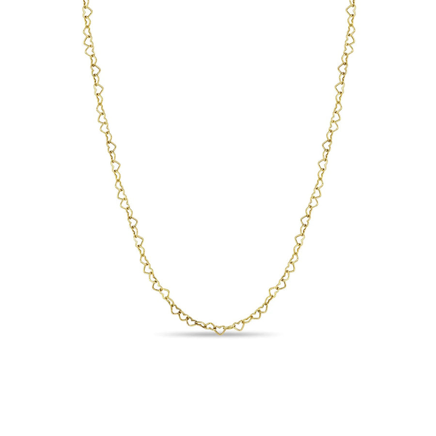 Gold Heart Link Chain