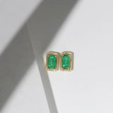 Emerald Leone Studs