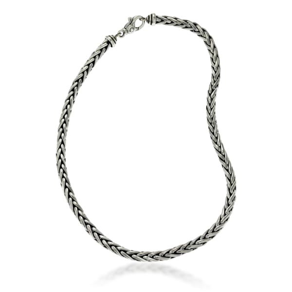 3mm Woven Chain Necklace