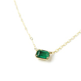 Emerald Leone Necklace