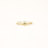 Junia Thin Bezel Set Diamond Ring