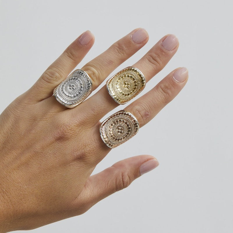 Saddle Ring - Silver