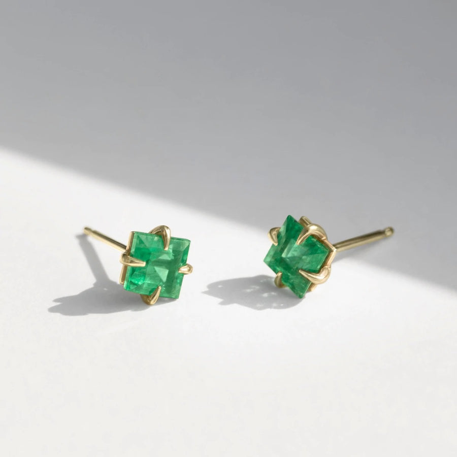 Emerald Primary Princess Studs